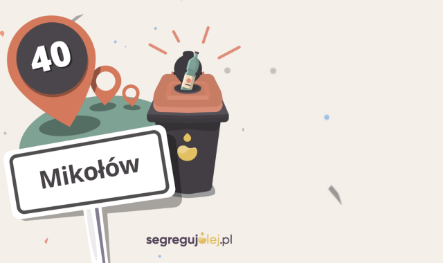 Segreguj olej jadalny do miejskich pojemników