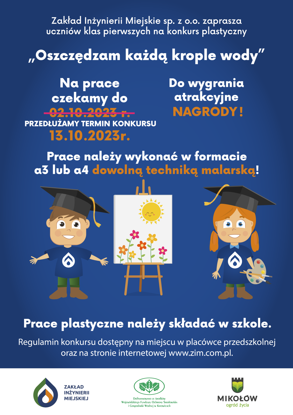 Konkurs plastyczny dla uczniów klas I