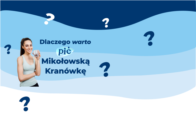 Edukacyjna ulotka z zaletami picia Mikołowskiej Kranówki