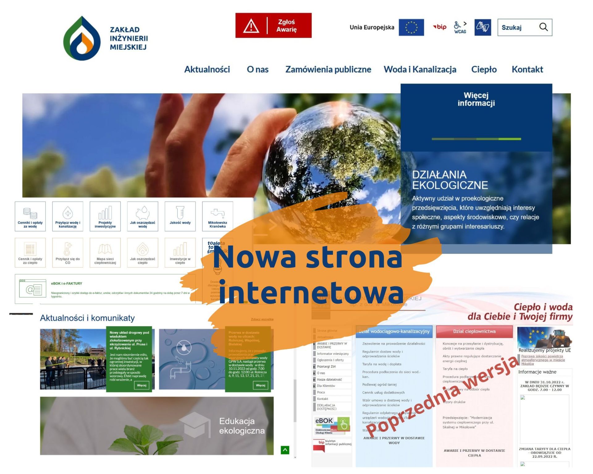 nowa strona internetowa ZIM