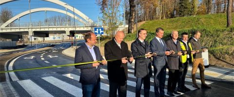 Nowy układ drogowy pod wiaduktem - otwarcie (1)