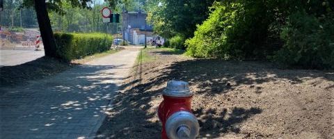 Nowy układ drogowy pod wiaduktem - modernizacja sieci wod-kan