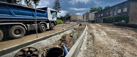 Nowy układ drogowy pod wiaduktem w trakcie realizacji (1)