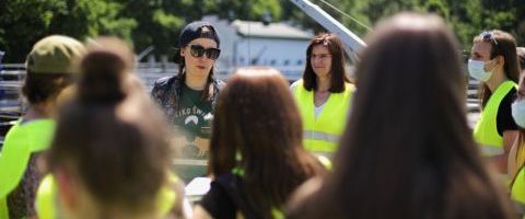 Licealiści zwiedzali Oczyszczalnię Ścieków “Centrum” w Mikołowie