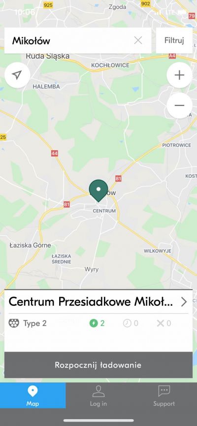 Aplikacja mobilna - screen